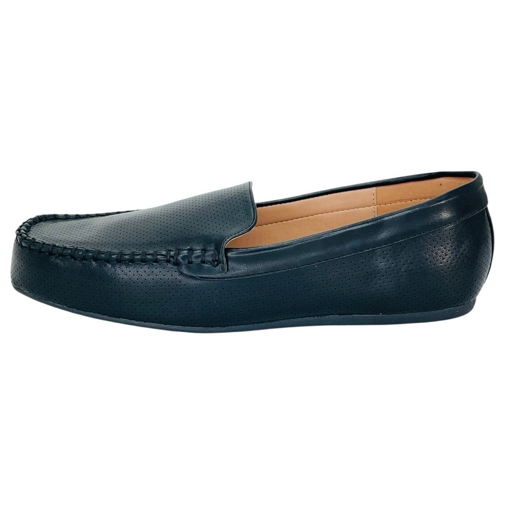 Journee Collection Halsey Black Faux Leather Womens Flats Size 8.5M - Picture 3 of 11